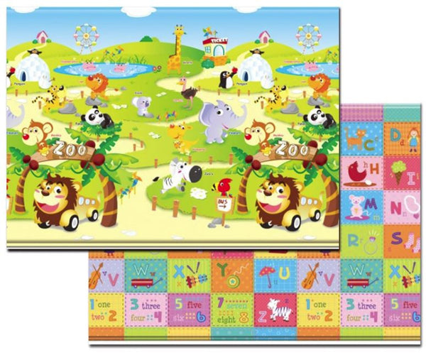 Dwinguler large kid's hot sale playmat in zoo